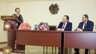 «Վաստակի համար» մեդալ՝ ՀՀ քննչական կոմիտեի Շիրակի մարզային քննչական վարչության աջակցող բաժնի պետին (լուսանկարներ)